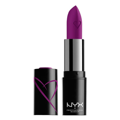 Shout Loud Satin Lipstick, Infused with Shea Butter - Cherry Charmer (Red Fuchsia)