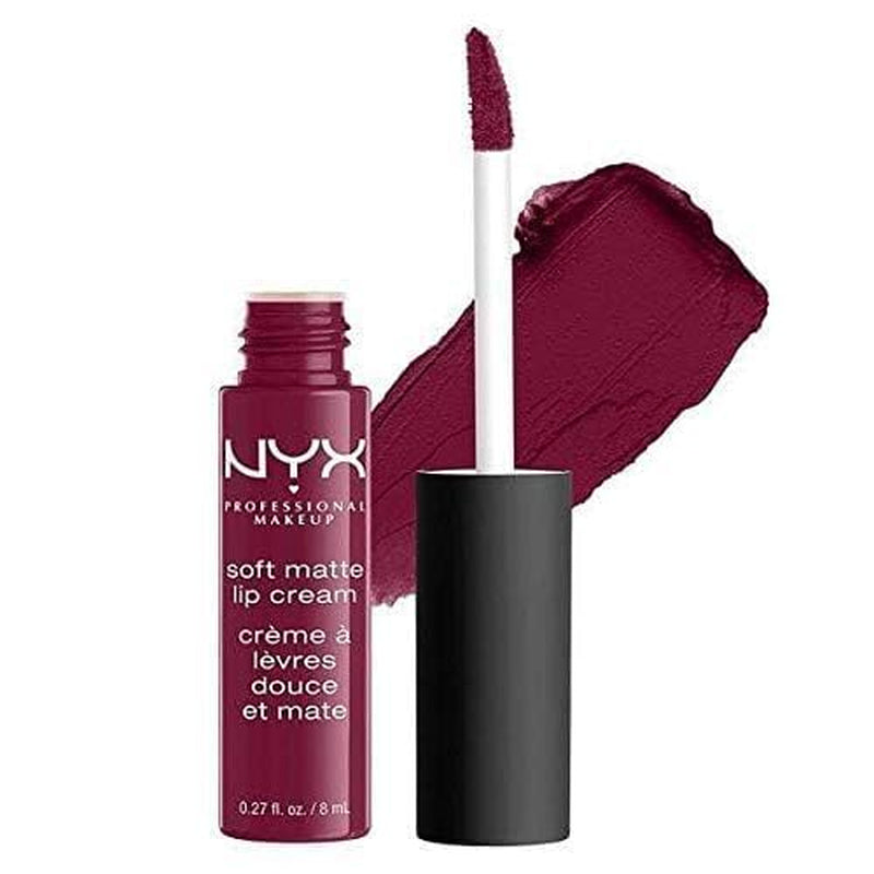 Soft Matte Lip Cream, Lightweight Liquid Lipstick - Abu Dhabi (Deep Rose-Beige)