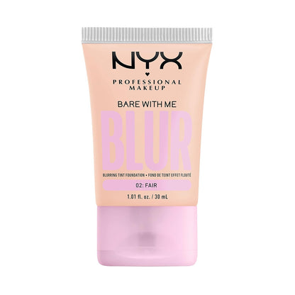 Bare with Me Blur Skin Tint Foundation Make up with Matcha, Glycerin & Niacinamide - Medium