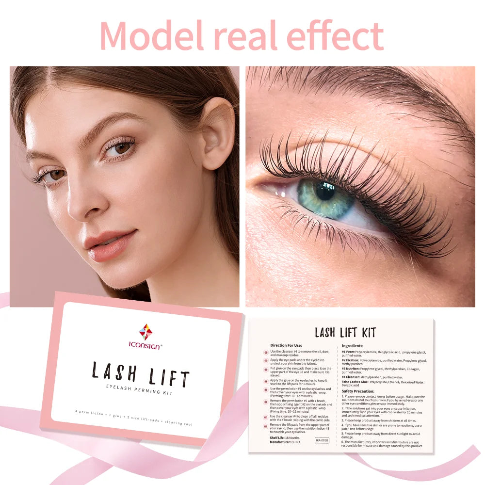 Dropshipping  Lash Lift Kit Lifiting Eyelash Eyelash Enhancer Eyelash Lifting Kit Lash Perm Eye Makeup Can Do Your Logo