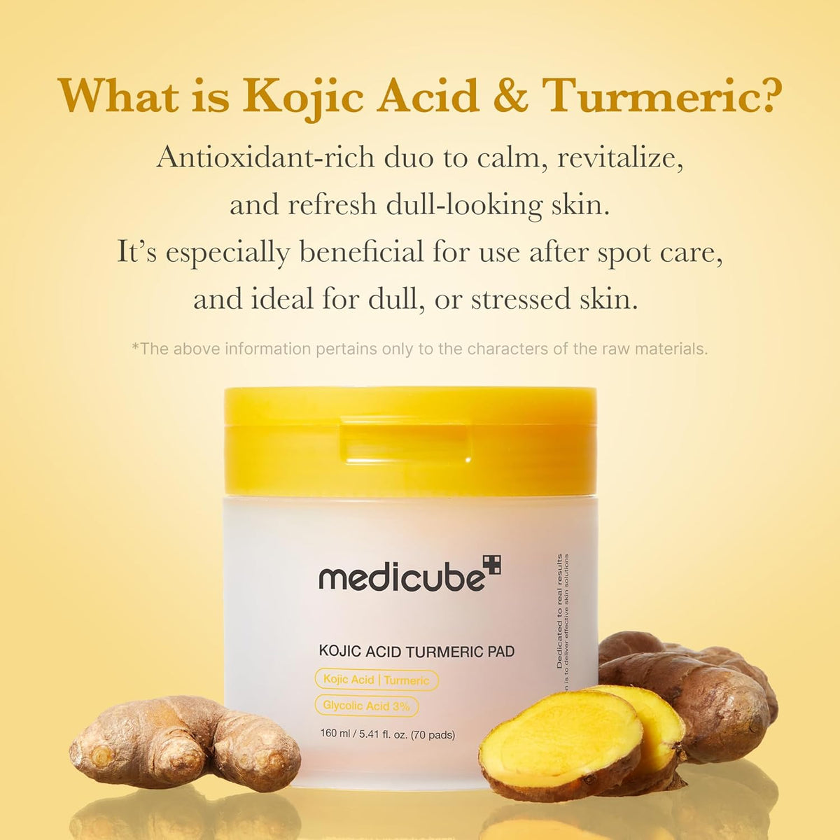 Kojic Acid Renew & Smooth Duo for Troubled Skin: Kojic Acid Turmeric Clarifying Toner Pad and Kojic Acid Turmeric Clarifying & Balancing Capsule Serum
