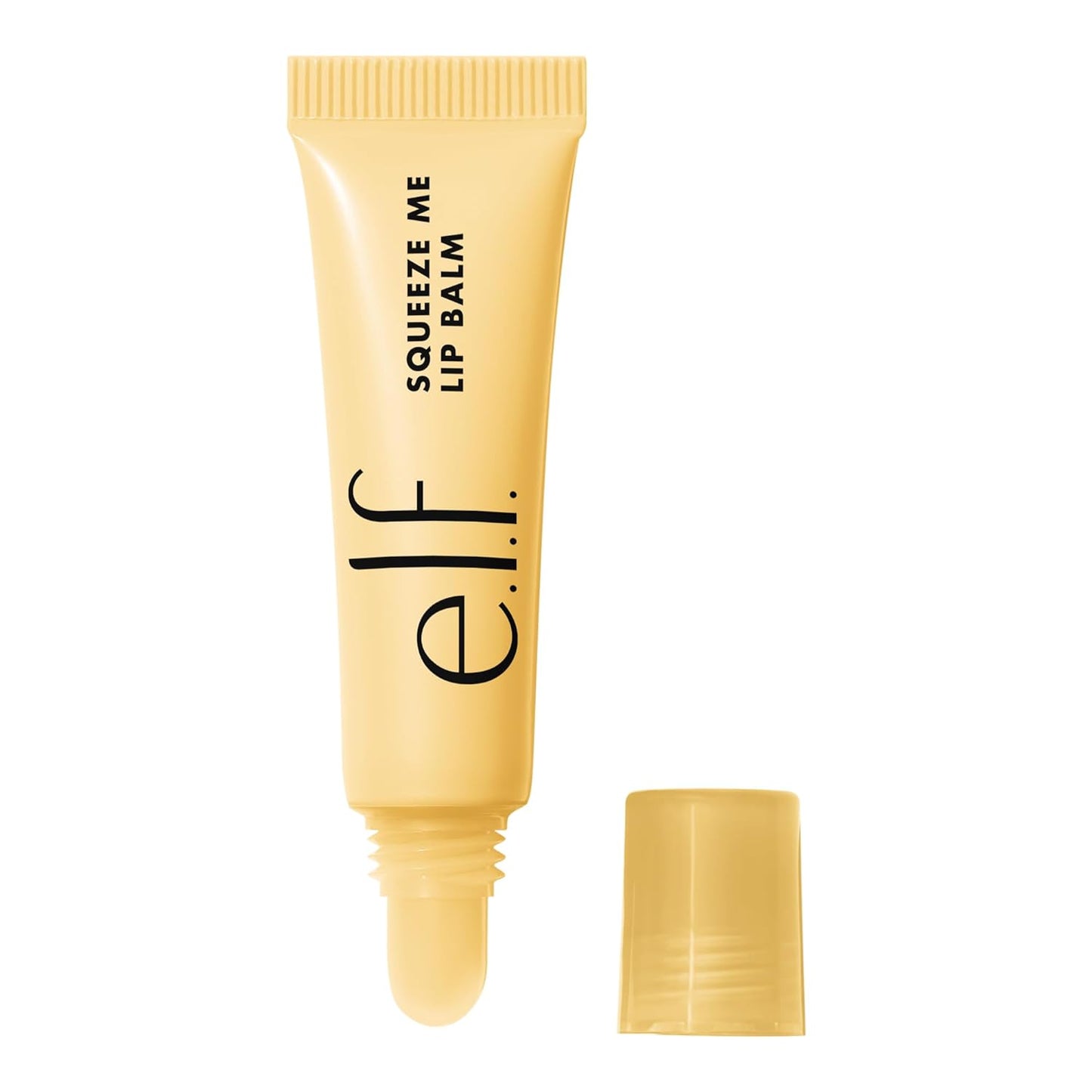 E.L.F. Squeeze Me Lip Balm, Moisturizing Lip Balm for a Sheer Tint of Color, Infused with Hyaluronic Acid, Vegan & Cruelty-Free, Strawberry