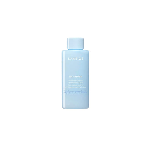 LANEIGE Water Bank Gentle Gel Facial Cleanser: Hydrating, Non-Stripping, Ph-Balanced, Barrier-Boosting, & Fragrance Free with Blue Hyaluronic Acid | Korean Skin Care