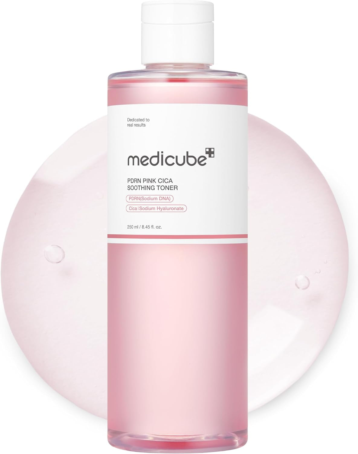 MEDICUBE - PDRN PINK CICA SOOTHING TONER 250ML