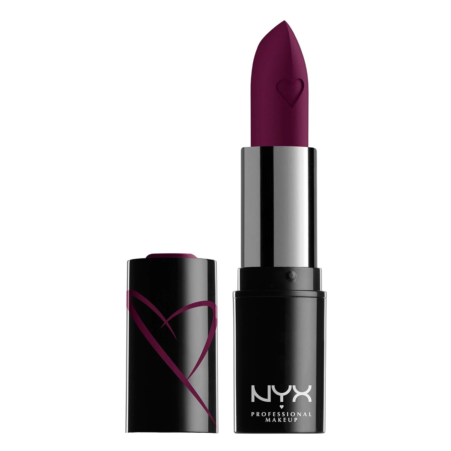 Shout Loud Satin Lipstick, Infused with Shea Butter - Cherry Charmer (Red Fuchsia)