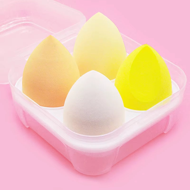 4/8Pcs Makeup Sponge Blender Beauty Egg Cosmetic Puff Soft Foundation Sponges Powder Puff Women Make up Accessories Beauty Tools