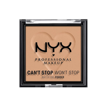 Can'T Stop Won'T Stop Mattifying Pressed Powder - Golden