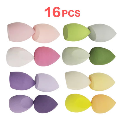 4/8Pcs Makeup Sponge Blender Beauty Egg Cosmetic Puff Soft Foundation Sponges Powder Puff Women Make up Accessories Beauty Tools