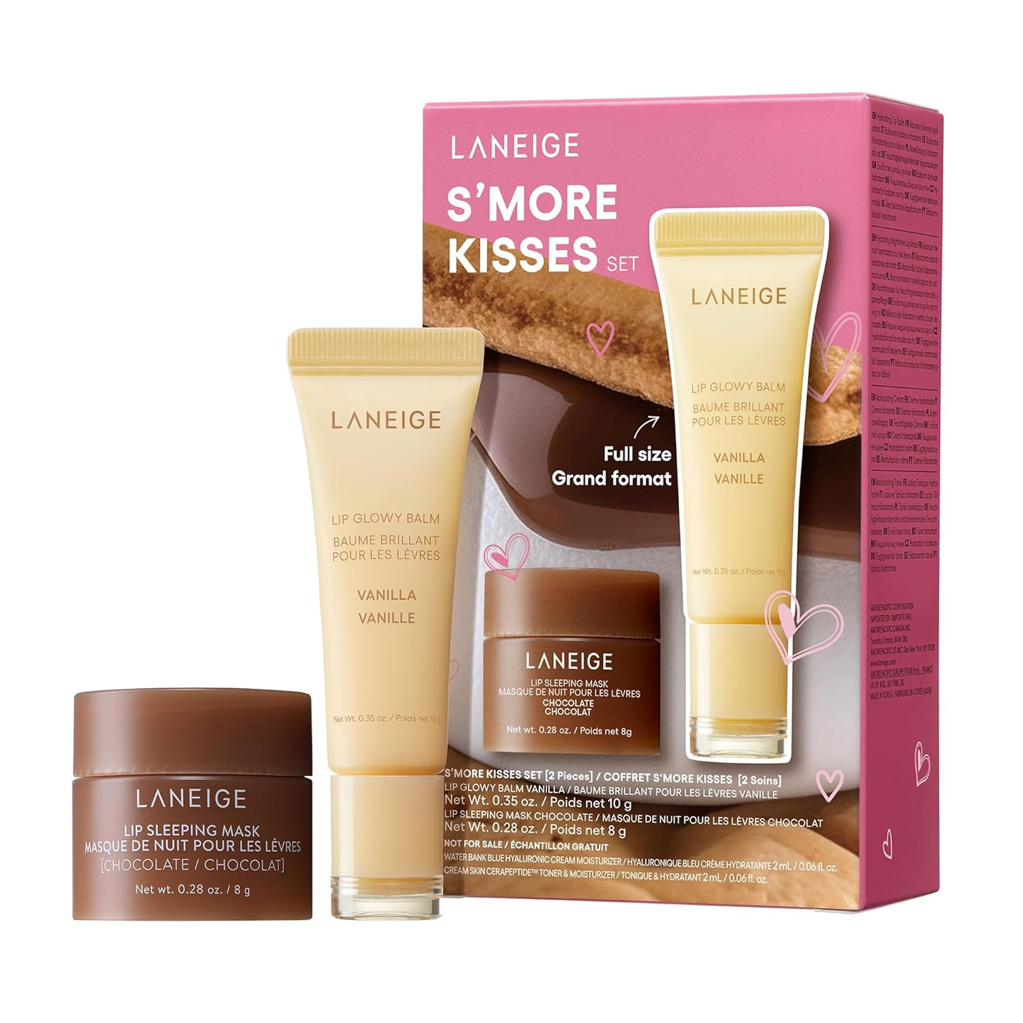 LANEIGE Lip Glowy Balm - All flavors